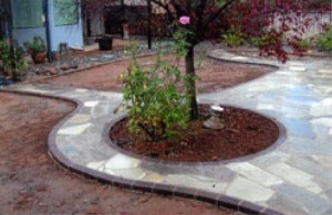 Quartzite Brick Garden 